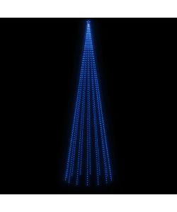 Albero di Natale con Puntale Blu 1134 LED 800 cm