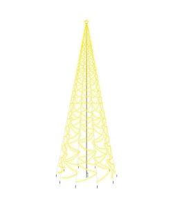 Albero di Natale con Puntale Bianco Caldo 3000 LED 800 cm