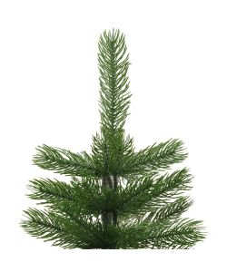 Albero di Natale Artificiale Sottile con Base 180 cm PE