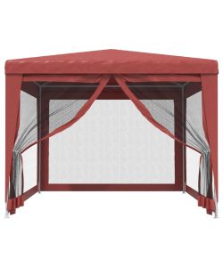 Tenda per Feste con Pareti Laterali in Rete 3x4 m HDPE