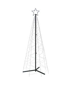 Albero di Natale a Cono Blu 200 LED 70x180 cm