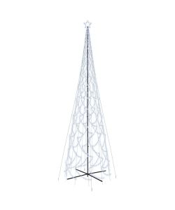 Albero di Natale a Cono Bianco Freddo 3000 LED 230x800 cm