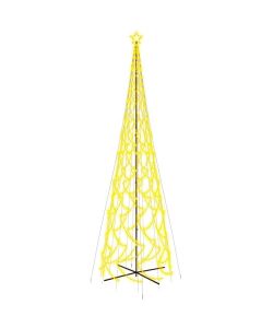 Albero di Natale a Cono Bianco Caldo 3000 LED 230x800 cm