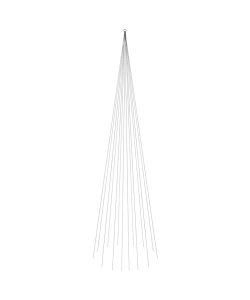 Albero di Natale Pennone Bianco Caldo 1134 LED 800 cm