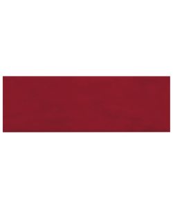 Pannelli Murali 12 pz Rosso Vino 90x30 cm Velluto 3,24 mq