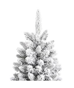 Albero di Natale Artificiale con Neve Floccata 240 cm PVC e PE