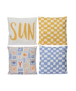Kaemingk Cuscino decorativo 45x45 cm colori assortiti estivi interno esterno