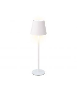 Lumineo Lampada da Tavolo LED Bianca - Luce Ricaricabile - 27cm