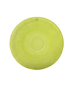 Kaemingk Piatto da Portata Verde in Vetro diam. 44,5 cm - Elegante e Decorativo