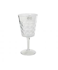 Kaemingk Calice vino plastica uso esterno Trasparente 9x18,4 cm