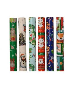 Decoris - Rotolo carta regalo assortito 70x200 cm multi colore