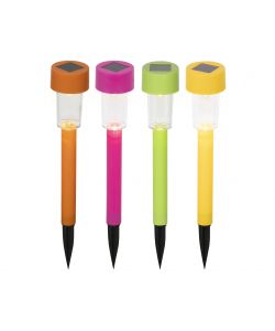 Kaemingk Paletto Solare 4,5xH20,5 cm Colori Assortiti in Plastica