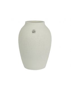 Kaemingk Vaso in Terracotta Bianco 21x30 cm per Interni Elegante e Moderno