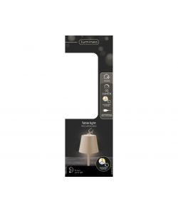 Lumineo Lampada LED Sabbia - 3 Tonalità Luce - 9x27 cm