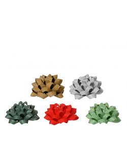 Decoris Nastro Natalizio per Pacchi Regalo - D.8 cm