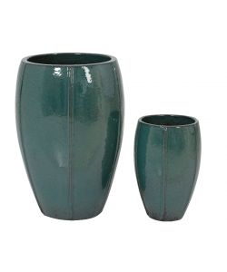 Vaso Carmen grande blu