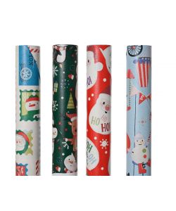 Decoris Carta da Regalo Design Natalizio - 200x70 cm