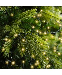 Lumineo Luci Natalizie per Esterni - LED Oro - Cavo Verde - 2250cm