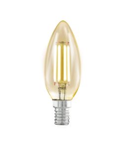 Lampadina A Oliva Vintage Ambrata E14 4W