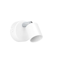 Eglo Faretto Stecci-E u10 1x5W Bianco D.60mm L65 H75 - Luce Decorativa