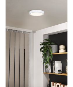 Eglo Plafoniera LED DUN-E Bianca D.21cm - 14W 1600lm 4000K