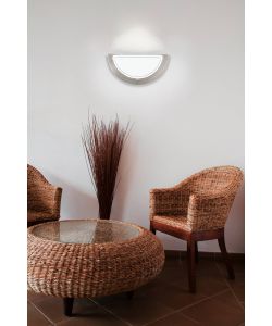 Eglo Applique Planet 1 Lampada da Parete E27 Nickel Satinato 145x290mm