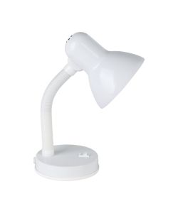 Eglo Lampada da Tavolo Basic Bianco 300 mm Design Minimalista E27