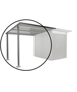 Biohort Tetto Laterale Avantgarde Grigio Scuro 243x260x218 cm