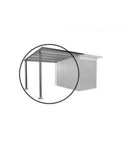 Biohort Tetto Laterale Grigio Scuro per Casette AvantGarde A3/A7 243x300 cm