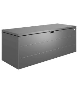 Biohort Baule da Esterno Grigio Scuro 207x81x80 cm per Cuscini