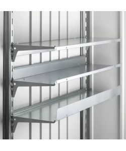 Biohort Casetta da Giardino Europa 3 - Argento Metallizzato 203x156 cm