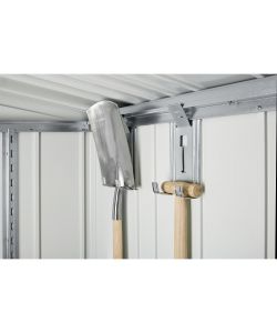 Biohort Armadio per attrezzi Misura 150 grigio scuro metallizzato 155x83 cm