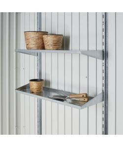 Biohort Armadio per attrezzi Misura 150 grigio scuro metallizzato 155x83 cm