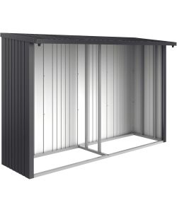 Biohort Parete Posteriore Woodstock 300 Grigio Scuro Metallizzato