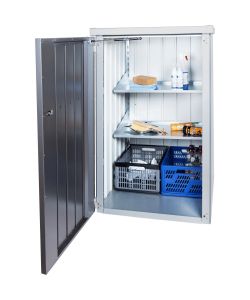 Biohort Montanti copribidone Alex 2 pz 122x121,8 cm chiudibile a chiave