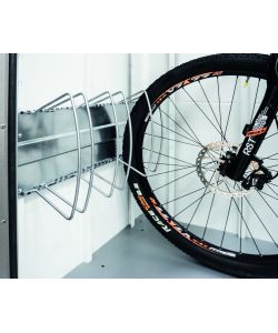 Portabiciclette bikeHolder per Casette Portattrezzi e HighBoard, Set per tre ruote
