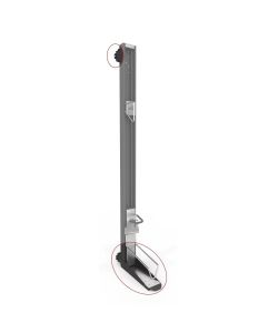 BIKELIFT Kit montaggio orientabile grigio scuro per BikeLift 16x53x182 cm