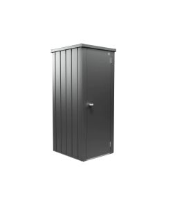 Biohort Armadio da esterno Julia L High grigio scuro 77,7x87x180,9 cm