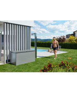 LoungeBox Misura 160 grigio quarzo metallizzato