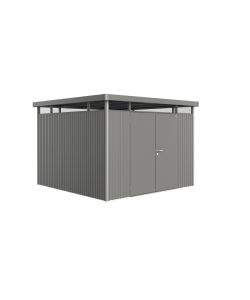 Casetta Porta Attrezzi Highline H6 Grigia con 2 porte battenti