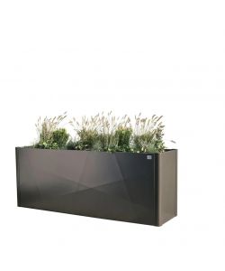 Biohort Fioriera Belvedere Maxi 2x0.5 m Grigio Scuro X-Design