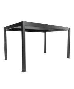 Biohort Pergola Metallo Grigio Scuro 460x312x264 cm Design Moderno