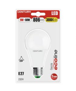 Lampada Classica Led Ecoline Goccia A60 - 9W