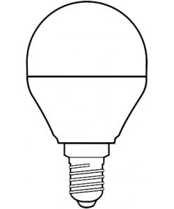 Century Lampadina LED Harmony 80 Sfera 4W E14 Luce Calda 3000K 350lm