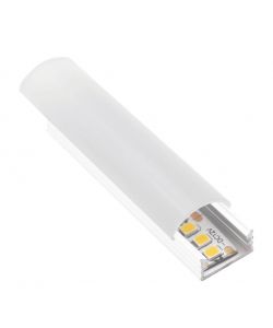 Profilo Alluminio LED - H11 Opale Bianco - Lunghezza 2 m -