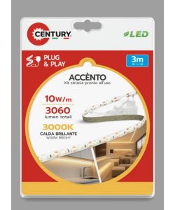 Century Italia Striscia LED Accento 3m 10W 3000K Flessibile IP20