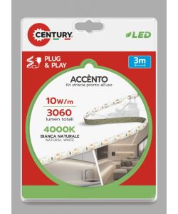 Century Italia Striscia LED Accento 3m 10W 4000K Flessibile IP20