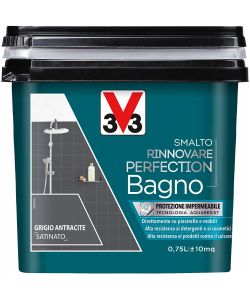 Smalto Perfection bagno grigio antracite satinato