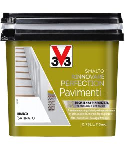 Smalto Rinnovare Perfection Pavimenti Bianco Satinato