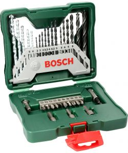 Valigetta con 33 punte e inserti per avvitare Bosch